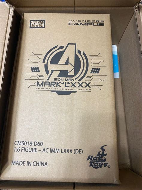 現貨 全新 hottoys D23 限定 Iron Man Hot toys Mark 80 Disney D23 Expo Avengers Campus Mark LXXX MK80