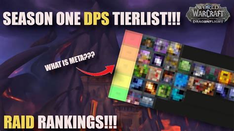 Dragonflight Season 1 Dps Rankings