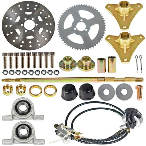 Amazon GXYWADY 29 Go Kart Rear Axle Kit Brake Assembly