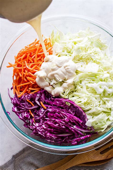 Vegan Coleslaw Classic Recipe The Simple Veganista