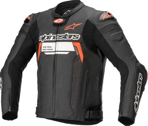 Alpinestars Missile V Ignition Motorcycle Leather Jacket Buy Cheap