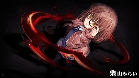 Wallpaper 1920x1080 Px Anime Girl With Glasses Kuriyama Mirai