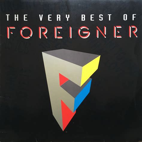 Foreigner The Very Best Of Foreigner Vinyl Lp Compilation 1992