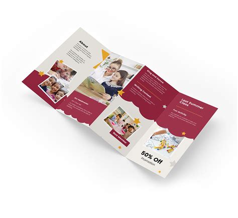 Extended Folded Leaflet Printing Cheap As Prints