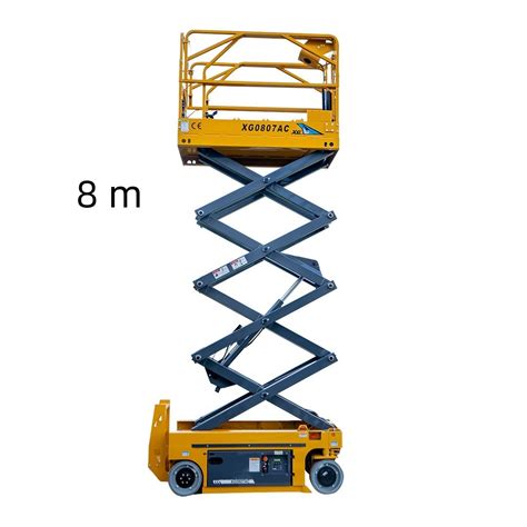 Aerial Work Platform Xg Ac M M Mobile Hydraulic Scissor Lifting