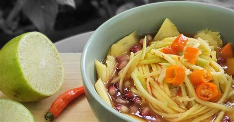 Resep Rujak Serut Mangga Enak Dan Sederhana Cookpad