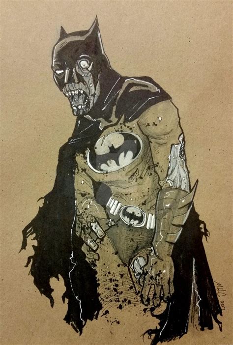 Zombie Batman by artildawn on DeviantArt