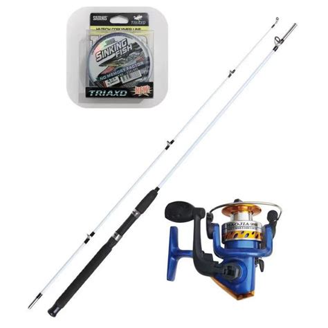 Kit Pescaria Vara De Pesca M Partes Molinete Hj