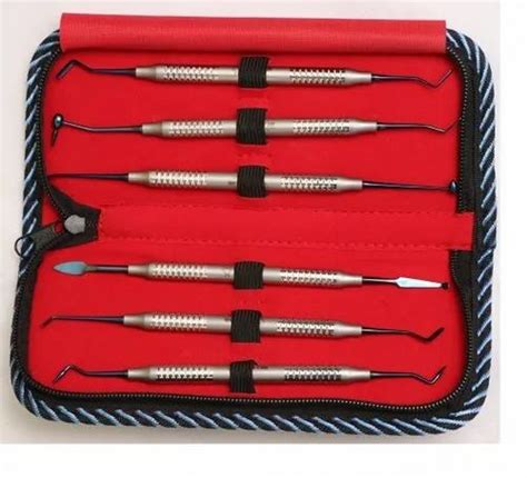 Composite Instrument Blue Set Of Pcs Hollow At Rs Kit Dental