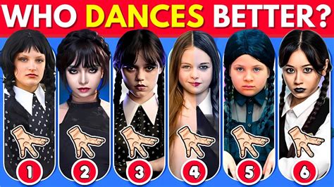 Who Dances Better Wednesday Dance Edition Salish Matter Like Nastya