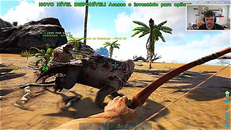 Gaules E A Tribo Jogando Ark Survival Evolved Youtube