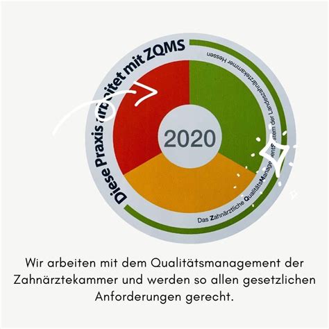 Wir haben seit vielen vielen Jahren ein Qualitätsmanagement durch das