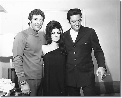 Elvis Presley and Tom Jones | Flamingo Hotel, Las Vegas | April 6, 1968