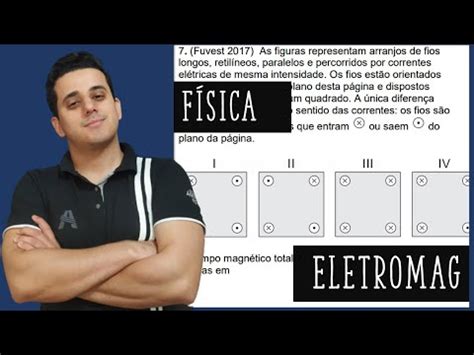 Eletromagnetismo Fuvest As Figuras Representam Arranjos De Fios