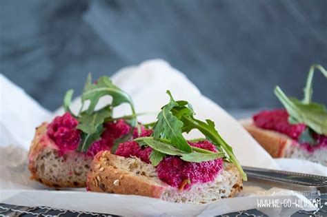 Rote Bete Aufstrich mit Meerrettich und Frischkäse Rezept Rezepte