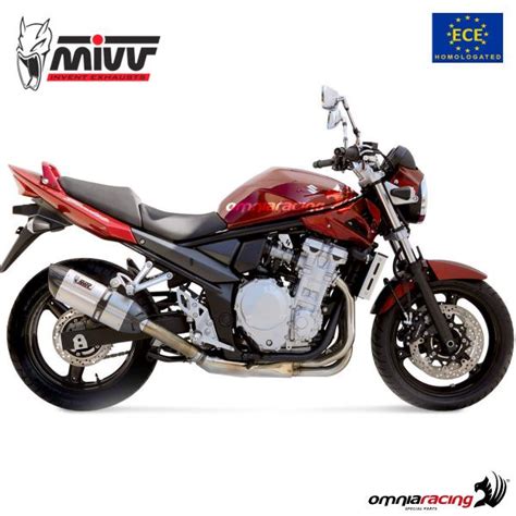 Mivv Exhaust Slip On Suono Approved Steel Suzuki Gsf Bandit