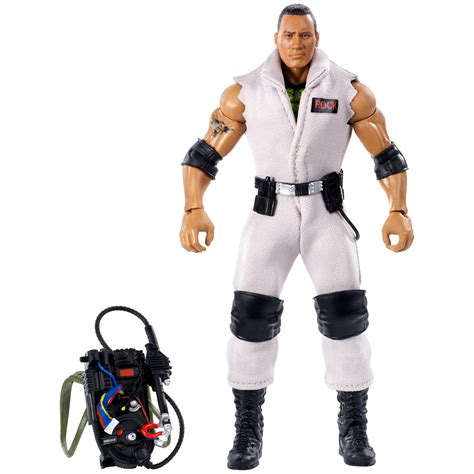 Wwe Ghostbusters The Rock Elite Collection Action Figure