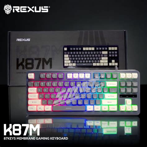 Jual Membrane Gaming Rgb Keyboard Rexus Battlefire K M Shopee Indonesia