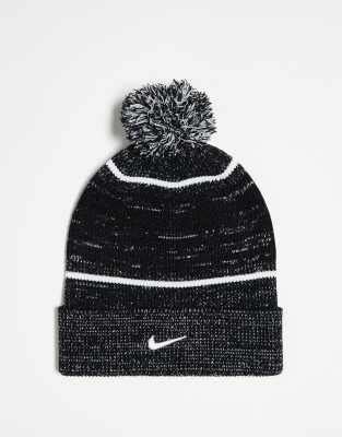 Nike Training Peak Bonnet à pompon Gris multicolore ASOS