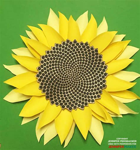 Giant Paper Sunflower Tutorial This Will Mesmerize You Paper Sunflowers Paper Flowers