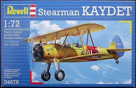 Revell Training Biplane Stearman Pt Kaydet Mig Owe