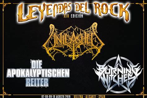 Leyendas Del Rock Anuncia Tres Nuevas Confirmaciones Para El Cartel De