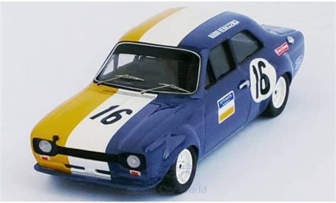 Coche Miniatura Ford Escort 1 43 Trofeu MK I RHD No 16 Vila Real 1972 D