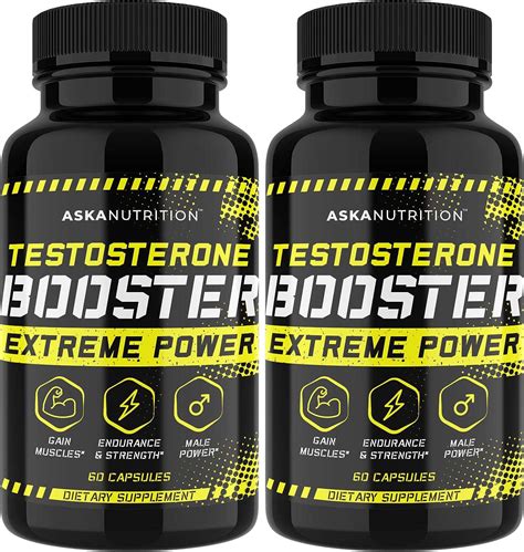 Testosterone Booster For Men Male Enhancing Supplement With Horny Goat Weed And Tongkat Ali