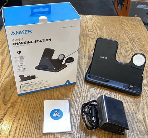 Anker Powerwave 4 In 1 Charging Station With Wireless Charger For Sale