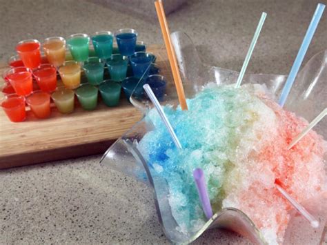 Rainbow Shots Or Snow Cones Recipe Food Network Kitchen Food Network