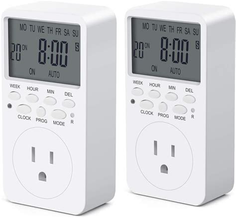 Outlet Timer Digital Programmable Timer Canagrow 7 Day Weekly Heavy