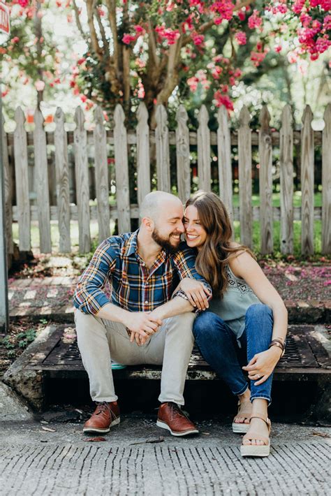 New Orleans Engagements Nola Wedding Happy Couple Urban Style Moody