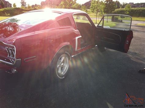 1968 Ford Mustang Fastback 390 Gt 4 Speed Fully Restored