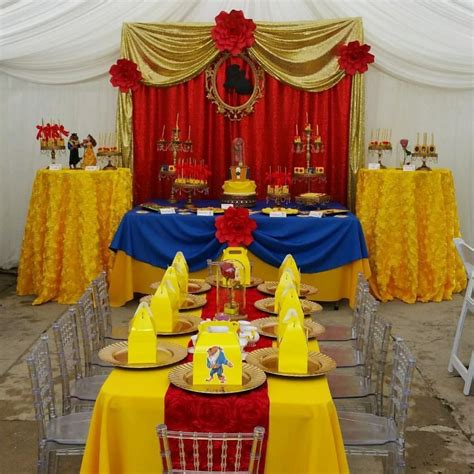 Southern Blue Celebrations: BEAUTY AND THE BEAST PARTY IDEAS