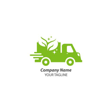 Truck Logo Vector For Modern Trucking Delivery Goods And Logistic
