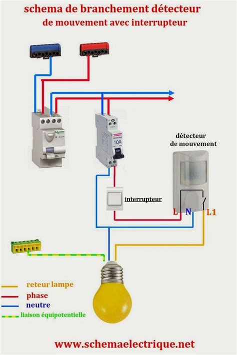 Diagrama Sensor De Movimiento Esquema E Instalaci N De Dete