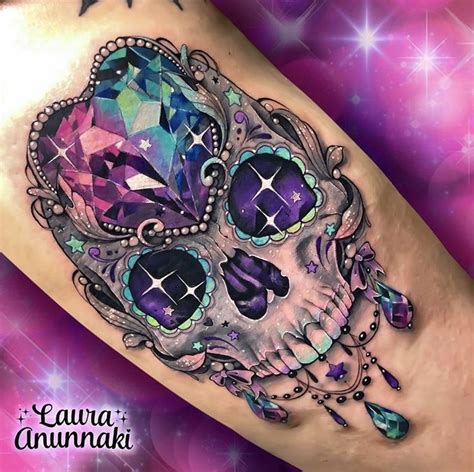 Pin By Cathy On Feet Tattoos Pretty Skull Tattoos Sugar Skull