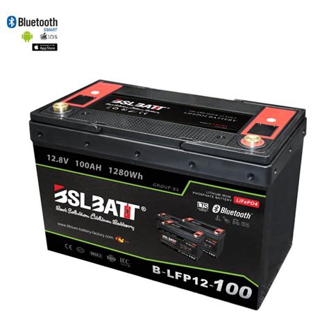 New Ah V Lifepo Deep Cycle Battery Bslbatt Battery