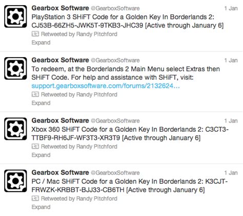 Borderlands 2 Can I Redeem Shift Codes On My Computer And Play On My