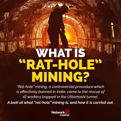 Uttarkashi Tunnel Rescue What Is Rat Hole Mining That Saved 41 Trapped