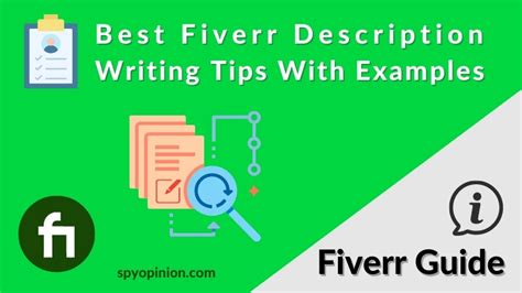 Fiverr Gig And Profile Description Tips With Examples