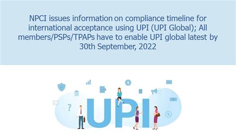 NPCI Issues Information On Compliance Timeline For International