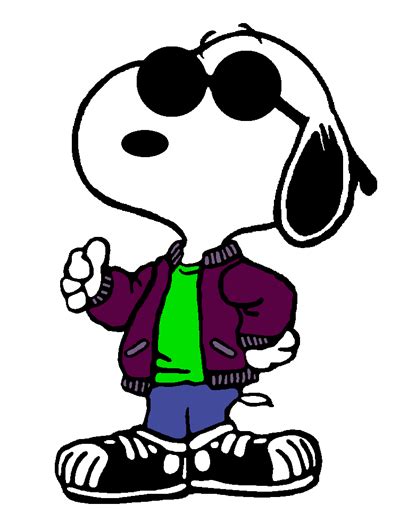 Snoopy Joe Cool Clip Art