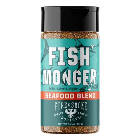 Fire And Smoke Society® Fish Monger® Savory Seafood Spice Blend 52 Oz