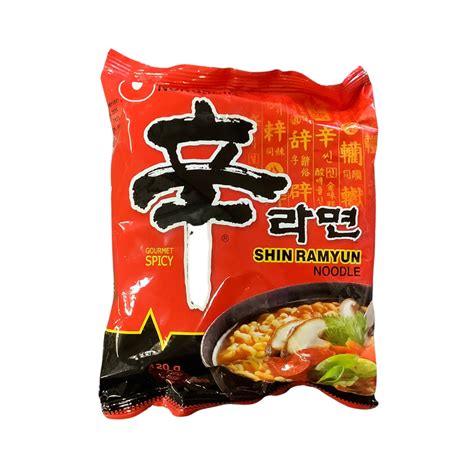 Nongshim Shin Ramyun Noodle Gourmet Spicy 120g