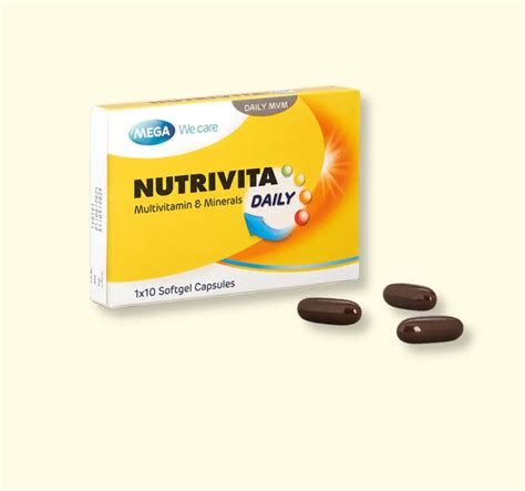 Nutrivita Complete Multivitamin And Mineral Supplement By Megawecare