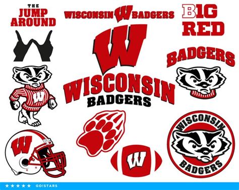 Badgers svg Wisconsin Badgers svg Badgers clipart | Etsy