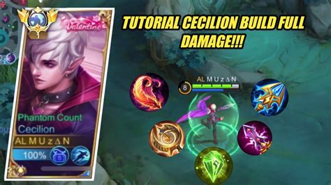 TUTORIAL CECILION BUILD FULL DAMAGE DAMAGE GA MASUK AKAL SEMUA