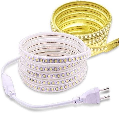 Ruban à LED Bande LED Etanche 10M Très Lumineux Bandeau Led 220v