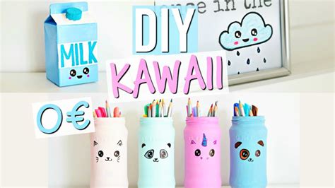 Diy 0 € Kawaii Deco Chambre Pas Chère Room Decor Français Youtube